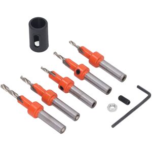 Unbranded 5PCS Wood Countersink Drill Bits Woodworking Round Unbranded 5PCS Wood Countersink Drill Bits Woodworking Round