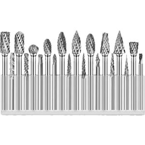 Unbranded 20Pcs Rotary File Burr Grinding Bit Carbide Tool Unbranded 20Pcs Rotary File Burr Grinding Bit Carbide Tool