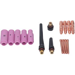 Unbranded 16PCS TIG Welding Torch Accessories Kit Copper Unbranded 16PCS TIG Welding Torch Accessories Kit Copper