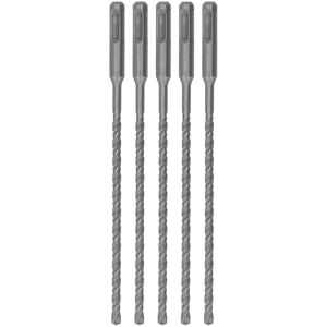 Unbranded 5PCS Impact Drill Bits with Carbide Tip Rotary Unbranded 5PCS Impact Drill Bits with Carbide Tip Rotary