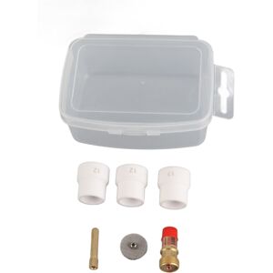 Unbranded 6PCS Torch Adapter Kit Ceramic Red Copper Welding Unbranded 6PCS Torch Adapter Kit Ceramic Red Copper Welding