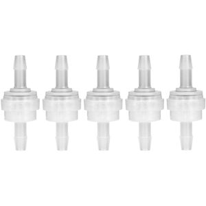 Unbranded 5PCS Plastic Check Valve Non Return One Way Valve Unbranded 5PCS Plastic Check Valve Non Return One Way Valve