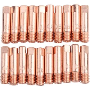 Unbranded 20Pcs Copper Contact Tip for 15AK MIG/MAG Welding Unbranded 20Pcs Copper Contact Tip for 15AK MIG/MAG Welding