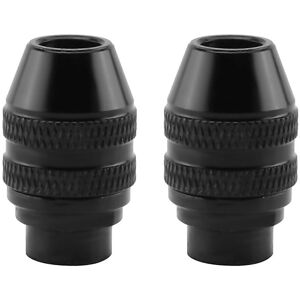 Unbranded For 2pcs Multi Quick Change Keyless Chuck Universal Chuck For Dremel 4486 Rotary Unbranded For 2pcs Multi Quick Change Keyless Chuck Universal Chuck For Dremel 4486 Rotary