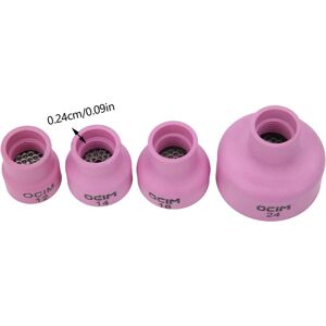 Unbranded Ceramic Welding Cup Set Alumina Torch Gas Lens Kit Unbranded Ceramic Welding Cup Set Alumina Torch Gas Lens Kit