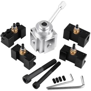 Unbranded Set of Aluminum Alloy Quick Change Mini Lathe Tool Unbranded Set of Aluminum Alloy Quick Change Mini Lathe Tool