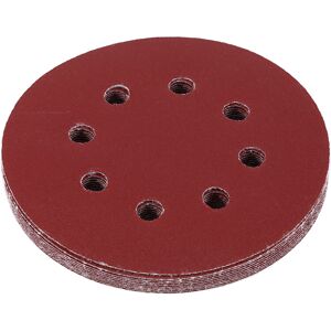 Unbranded 125mm Round Shape Red Grinding Discs 8 Hole Grit Unbranded 125mm Round Shape Red Grinding Discs 8 Hole Grit