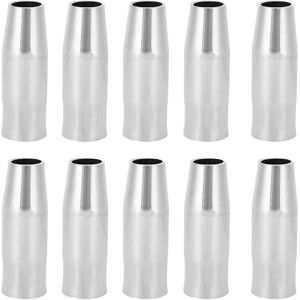 Unbranded 10Pcs Welding Torch Nozzle Shield Cup Copper Unbranded 10Pcs Welding Torch Nozzle Shield Cup Copper