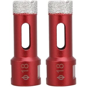 Unbranded 2Pcs Hole Saws Bit Diamond M14 Female Thread Angle Unbranded 2Pcs Hole Saws Bit Diamond M14 Female Thread Angle