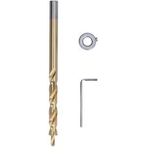 Unbranded Twist Step Drill Bit Straight Shank Pocket Oblique Unbranded Twist Step Drill Bit Straight Shank Pocket Oblique