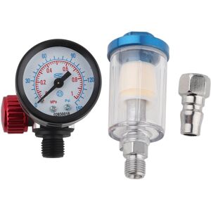 Unbranded 1/4in Air Inlet Pressure Regulator in Line Water Unbranded 1/4in Air Inlet Pressure Regulator in Line Water