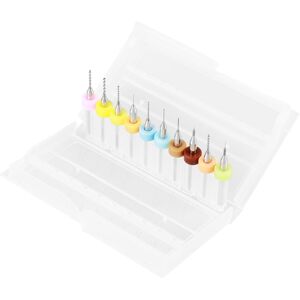 Unbranded 10Pcs 0.1-1.0mm Tungsten Carbide Micro Drill Bits Unbranded 10Pcs 0.1-1.0mm Tungsten Carbide Micro Drill Bits