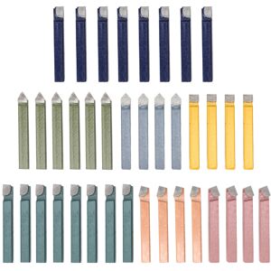 Unbranded 38PCS Carbide Tipped Weld Turning Tool Set Lathe Unbranded 38PCS Carbide Tipped Weld Turning Tool Set Lathe
