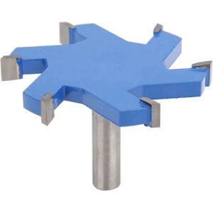 Unbranded 12mm Shank 6 Teeth TShaped Slotting Router Bit Unbranded 12mm Shank 6 Teeth TShaped Slotting Router Bit