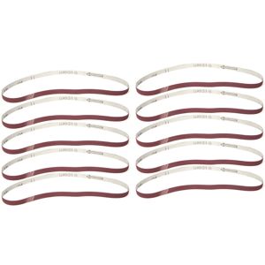 Unbranded 10PCS Sanding Belt Aluminium Oxide Sandpaper Unbranded 10PCS Sanding Belt Aluminium Oxide Sandpaper