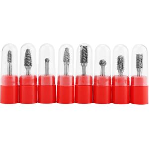 Unbranded 8Pcs Double Cut Tungsten Steel Carbide Rotary Burr Unbranded 8Pcs Double Cut Tungsten Steel Carbide Rotary Burr