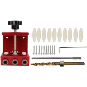 Unbranded Pocket Hole Drill Guide Aluminum Alloy Household Unbranded Pocket Hole Drill Guide Aluminum Alloy Household