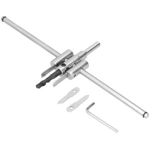 Unbranded Adjustable Circle Hole Cutter Saw Kit Wood Drill Unbranded Adjustable Circle Hole Cutter Saw Kit Wood Drill