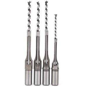 Unbranded 4pcs 6‑10mm Woodworking Square Hole Drill Bits Unbranded 4pcs 6‑10mm Woodworking Square Hole Drill Bits