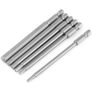 Unbranded 6pcs 100mm Magnetic Screwdriver Bit Set Hexagon Unbranded 6pcs 100mm Magnetic Screwdriver Bit Set Hexagon
