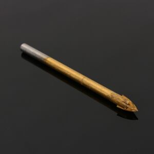 Unbranded 5mm Carbide Glass Drill Bit Set Titanium Coated W/ Unbranded 5mm Carbide Glass Drill Bit Set Titanium Coated W/