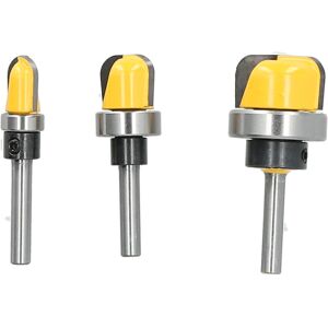 Unbranded 3pcs 6mm Shank Router Bit High Strength Wood Unbranded 3pcs 6mm Shank Router Bit High Strength Wood