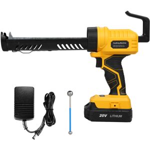 Unbranded 20V Cordless Caulking Gun Kit with 2.0Ah Battery, LED Light & 5 Speed Unbranded 20V Cordless Caulking Gun Kit with 2.0Ah Battery, LED Light & 5 Speed