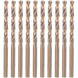 Unbranded 10pcs HSS CO Straight Shank Twist Drill Bits for Unbranded 10pcs HSS CO Straight Shank Twist Drill Bits for