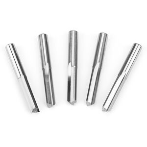 Unbranded 5PCS 6x22mm Router Cutting Bit Double Flute Unbranded 5PCS 6x22mm Router Cutting Bit Double Flute