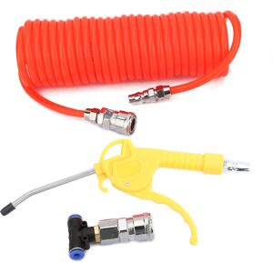 Unbranded ABS Air Blow Gun Dust Blower with 6m Spring Hose Unbranded ABS Air Blow Gun Dust Blower with 6m Spring Hose