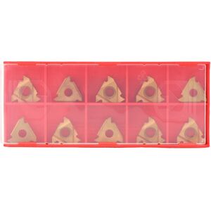 Unbranded 16IR AG60 Carbide Inserts Blades Lathe Cutting Unbranded 16IR AG60 Carbide Inserts Blades Lathe Cutting