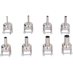 Unbranded 8Pcs Hot Air Gun Nozzle Kit 850 Soldering Unbranded 8Pcs Hot Air Gun Nozzle Kit 850 Soldering