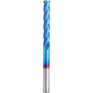 Unbranded 4Flute End Mill Tungsten Steel NanoBlue Coating Unbranded 4Flute End Mill Tungsten Steel NanoBlue Coating