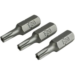 Faithfull FAISBT2025S Security S2 Grade Steel Screwdriver Bits T20S x 25mm (P Faithfull FAISBT2025S Security S2 Grade Steel Screwdriver Bits T20S x 25mm (P