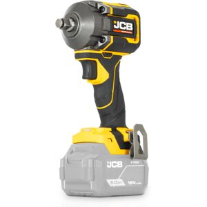 JCB Pro 18V Cordless Impact Wrench 1/2 Inch 400Nm - 620Nm Torque, Square Drive & JCB Pro 18V Cordless Impact Wrench 1/2 Inch 400Nm - 620Nm Torque, Square Drive &