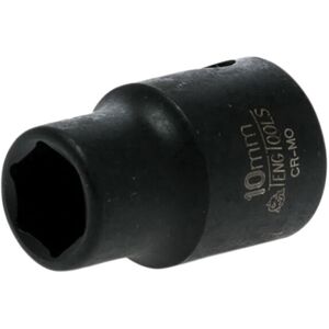 Teng TEN980510 Impact Socket Hexagon 6 Point 3/8in Drive 10mm Teng TEN980510 Impact Socket Hexagon 6 Point 3/8in Drive 10mm
