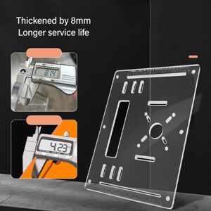 Unbranded 4 Inch Saw Table Acrylic Flip Board Unbranded 4 Inch Saw Table Acrylic Flip Board