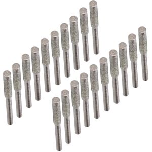Unbranded 20Pcs Emery Chainsaw Burr Heads Unbranded 20Pcs Emery Chainsaw Burr Heads