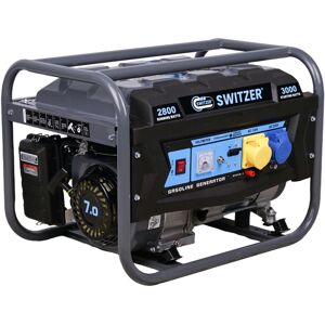 SwitZer 2800W Petrol Generator 230V for Home & Outdoor Use Medium Duty Camping SwitZer 2800W Petrol Generator 230V for Home & Outdoor Use Medium Duty Camping