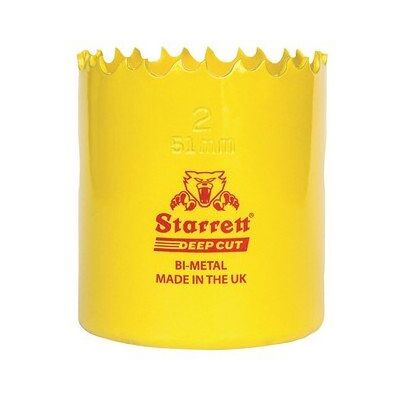 Starrett DCH0156 Deep Cut Bi-Metal Holesaw - 33mm Starrett DCH0156 Deep Cut Bi-Metal Holesaw - 33mm