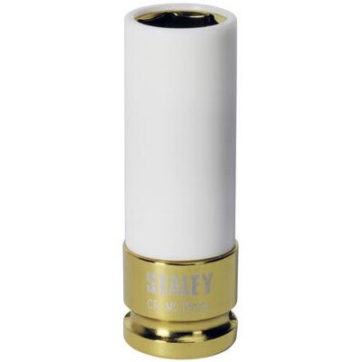 Sealey SX03019 Impact Socket - 19mm, 1/2" Drive, Alloy Wheel Sealey SX03019 Impact Socket - 19mm, 1/2" Drive, Alloy Wheel