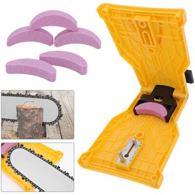 Unbranded Chainsaw Teeth Sharpens Saw Chain Sharpening Tool System Abrasive Tool Unbranded Chainsaw Teeth Sharpens Saw Chain Sharpening Tool System Abrasive Tool