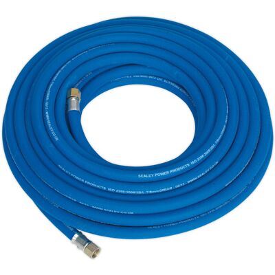Sealey AH15R Air Hose - 15m, Ø8mm, Heavy-duty Sealey AH15R Air Hose - 15m, Ø8mm, Heavy-duty