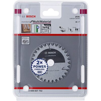 Bosch Professional 2608837752 Standard Blade for Multi Material (85 x 15 x 1.5 m Bosch Professional 2608837752 Standard Blade for Multi Material (85 x 15 x 1.5 m