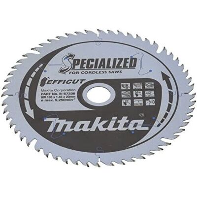 Makita B-57336 Circular Saw Blade - 56 Teeth, Silver, 165 x 20 mm Makita B-57336 Circular Saw Blade - 56 Teeth, Silver, 165 x 20 mm