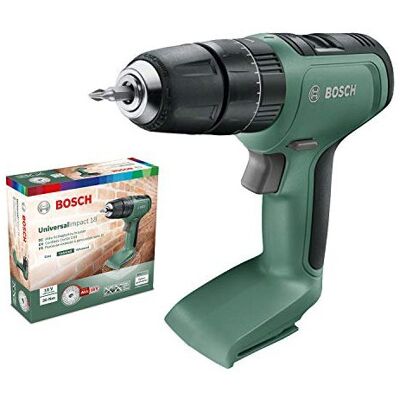 Bosch Cordless Combi Drill UniversalImpact 18 (Without Battery, 18 Volt System, Bosch Cordless Combi Drill UniversalImpact 18 (Without Battery, 18 Volt System,