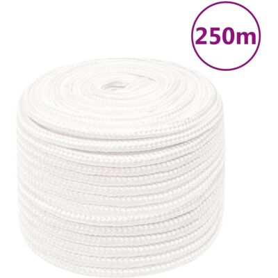 vidaXL Marine Rope 12 mm 250 m White - Marine Rope vidaXL Marine Rope 12 mm 250 m White - Marine Rope