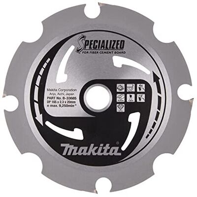 Makita B-33685 Specialized Blade for Fibre Cement Board 165x20x4T Makita B-33685 Specialized Blade for Fibre Cement Board 165x20x4T