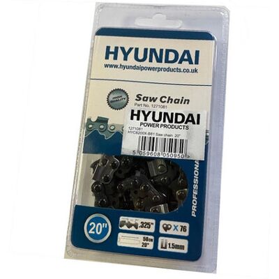 Hyundai HYC6200X-B81 Genuine Replacement 20" Saw Chain (Pitch - .325, Gauge - .0 Hyundai HYC6200X-B81 Genuine Replacement 20" Saw Chain (Pitch - .325, Gauge - .0