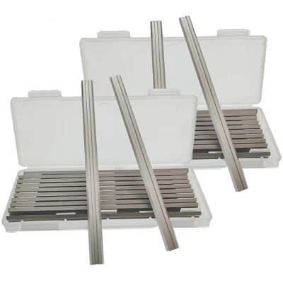 Ax trade 20PCS 82mm Electric Planer Blades Reversible Wood Planer Knives Woodworking Mach Ax trade 20PCS 82mm Electric Planer Blades Reversible Wood Planer Knives Woodworking Mach